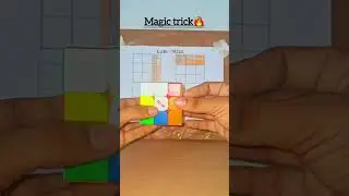 Rubix's cube magic tricks formula solve#shortsfeed #shorts @KingofCubers #youtubeshorts