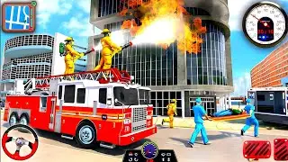 Responding to 911 Calls in Emergency Firefighter Simulator 3D | Fire Truck Rescue Gameplay