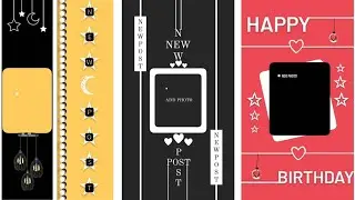 Top 3 Instagram story creative ideas ।। new post happy birthday top story ideas for insta story
