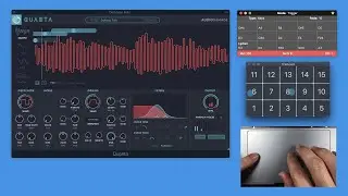 Quanta & Strung - Granular Vol 1 Trackpad MPE Controller - AudioSwift