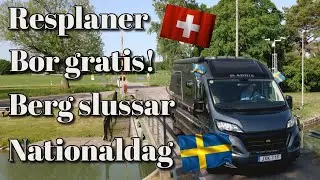 Nationaldag, 3 gratis parkeringar, Berg slussar och resplaner
