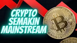 BITCOIN TURUN LEBIH DALAM - BISAKAH SUPPORT INI TAHAN BEARISH MOMENTUM CRYPTO ? GOOD NEWS LONG TERM