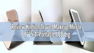 Review Kintion Travel Makeup Mirror, 8