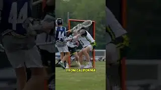 This freshman lacrosse player is a SAVAGE