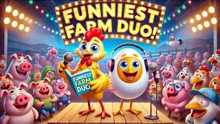 Title: Henrietta and Egbert: The Farm's Funniest Pair! 🐔🥚😂