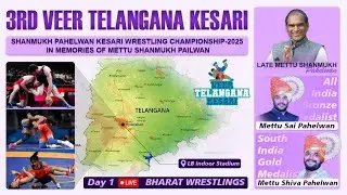 DAY-3 VEER TELANGANA KESARI WRESTLING CHAMPIONSHIPS 2025.