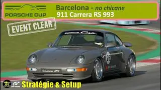 Gran Turismo 7 | Porsche Cup | 911 CarreraRS 993 | Barcelona Catalunya | Strat&eacute;gie + Course gagnant