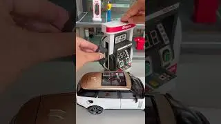 Gas Station Model &ndash; Realistic Miniature for Car Display!  #zincars #automobile