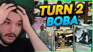 Turn 2 BOBA FETT LEADER! INSANE NEW SET 2 Boba Green | Star Wars Unlimited