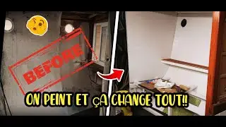 GUAKAMAYO PROJECT EP# 28- ON PEINT ET ÇA CHANGE TOUT!.  #diyproject#ferrocimentboat #refit #voilier