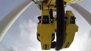 Tallest SLC Roller Coaster in the WORLD! - Odyssey Backseat POV - Fantasy Island Skegness
