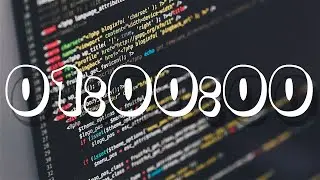 1 hour timer | Coding timer | Problem Solving | Interview timer | Countdown timer | ASMR