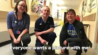 Hamish visits Raigmore Hospital