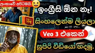 Ai video prompt සිංහලෙන් ලියන්නේ මෙහෙමයි.|Ai video prompt Sinhala.