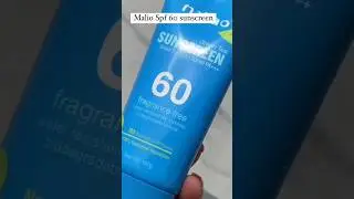 Maliao Sunscreen !! Spf 60 !!❤️#shorts #youtubeshorts #viral #maliao #sunscreen