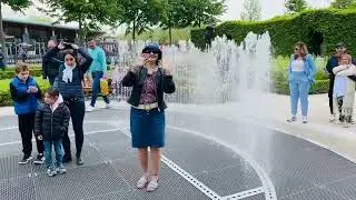 Netherlands 🇳🇱/ Water fountain fun beside the Rijks Museum / Indu Nandal