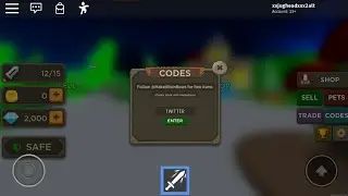 [NEW CODES]BLADE THROWING SIMULATOR(ROBLOX)