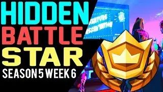 Fortnite HIDDEN BATTLE STAR LOCATION Week 6 Road Trip Challenges Season 5