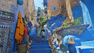 شفشاون الجوهرة الزرقاء جولة في المدينة القديمة CHEFCHAOUNE MOROCCO