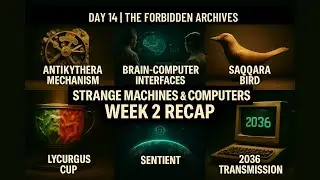 Day 14 | The Forbidden Archives &mdash; Strange Machines & Computers (Recap)