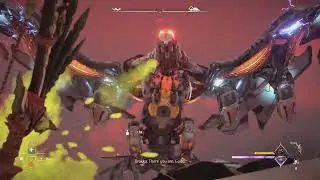 Horizon Forbidden West Thunderjaw Stormbird Battle