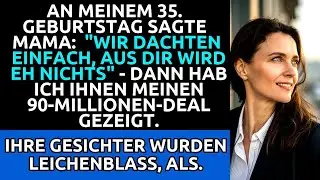 90 Millionen Deal： Familie hielt mich für Versagerin