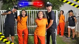 O ÚLTIMO A SER PRESO NA MANSÃO GANHA!! - (POLÍCIA E LADRÃO) - ÉPICO