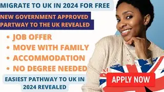 Exciting news!! Finally UK government approve new Visa sponsorship opportunities for everyone