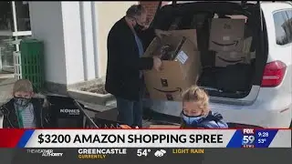 $3,200 Amazon shopping spree
