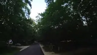 Driving around Shabbona Lake State Park Campground