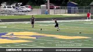 Cameron Pepe 2015 National Scholarship Camp