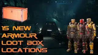 locations of the 15 new armour set loot box's