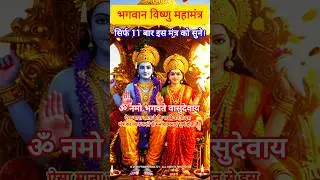 सिर्फ 2 मिनट विष्णु मंत्र सुनो और चमत्कार देखो🚩 | Vishnu Mantra Powerful Benefits🚩