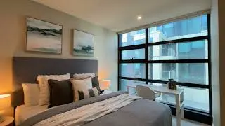 Elegant Apartment with City Views - 2205 228 Abeckett Walkthrough