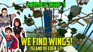 Minecraft: WE FIND WINGS! THIS MOD IS IMPOSSIBLE (Island of Eden PART 7 Mod)