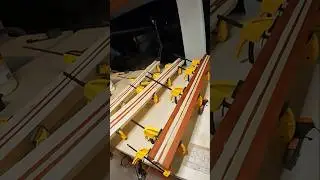 первый день обучения построению грифа с помощью гитар!
