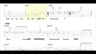 The Crying Machine - Guitar TAB with full track