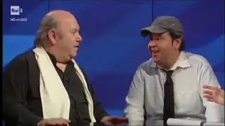 Victor Quadrelli ringrazia Lino Banfi da Bianca Berlinguer (#cartabianca, rai3)