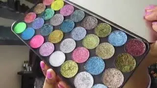 DIY pressed glitters vs. glitter injections pressed glitters !