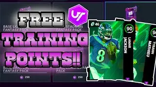 GLITCHY Method for FREE Training Points!! Madden 21 Ultimate Team