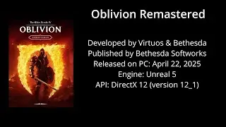 (Linux) Old PCs vs Elder Scrolls IV: Oblivion Remastered