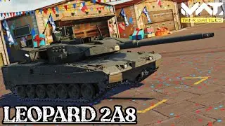 Leopard 2A8 🇩🇪 The Coolest MBT Free Battle Pass Design 🔥 MWT Tank Battles
