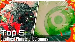 Top 5 Planets of DC comics