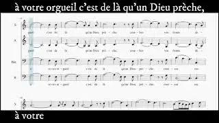 Cantique de Noël (contralto) SATB- A.Adam