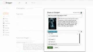 Подключите свой блог к ​​Google+ (субтитры)