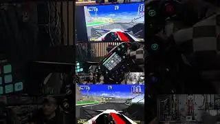 Virtua Racing (Medium) - Classic retro racers on modern sim gear with POV #SEGA #virtuaracing
