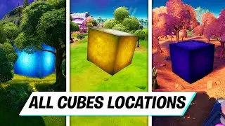 All New CUBES Locations in Chapter 2 Season 8 (Gold,Blue,Purple)