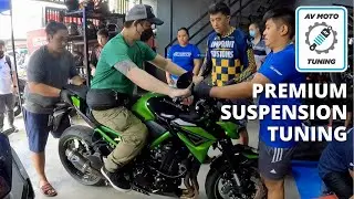 AV Moto Suspension Tuning | 2022 Kawasaki Z900