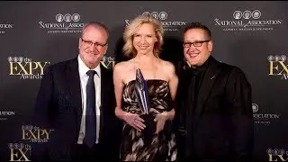 Olga Rickards receives the EXPY Award in Hollywood