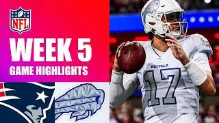 &laquo;Патриоты&raquo; против &laquo;Биллс&raquo;, неделя 5 &mdash; основные моменты симуляции Madden 26